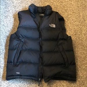 Men’s Northface quilted down vest